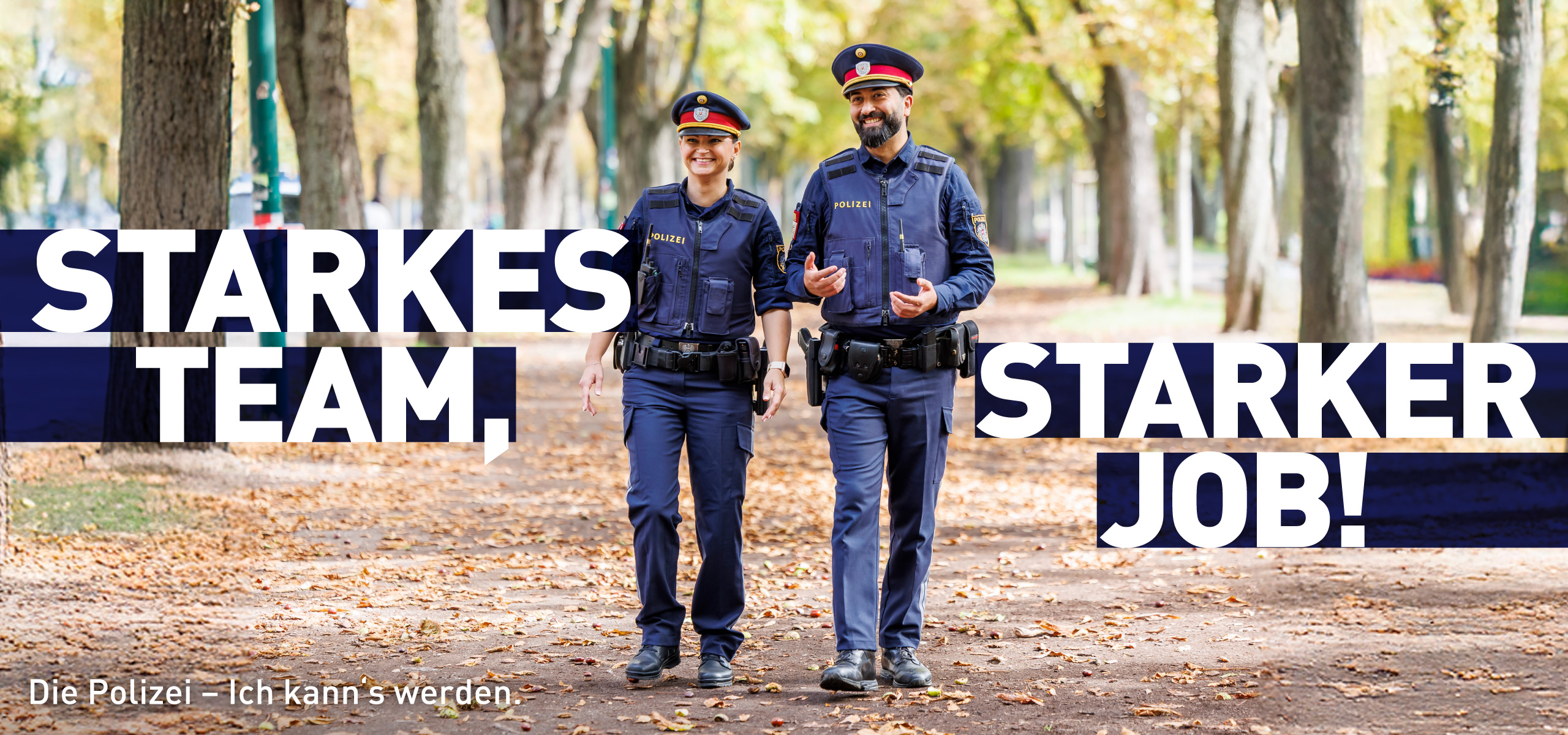 Starkes Team, starker Job - Die Polizei - Ich kann's werden, Foto: Thomas Bosina